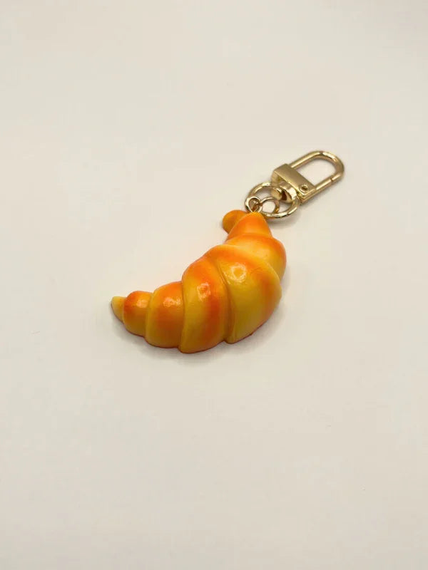 Croissant Bag Charm
