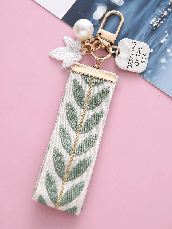 Leaf Bag Charm - Fluid