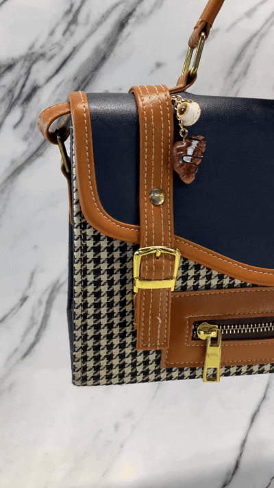 Croissant & Coffee Run Bag Charm