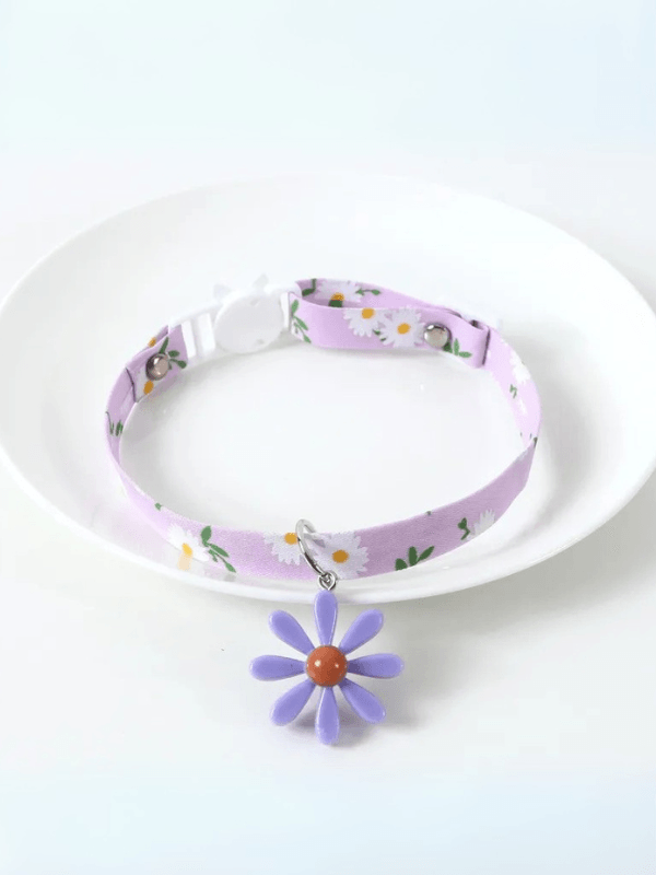 Daisy Dreams Adjustable Pet Collar - Fluid
