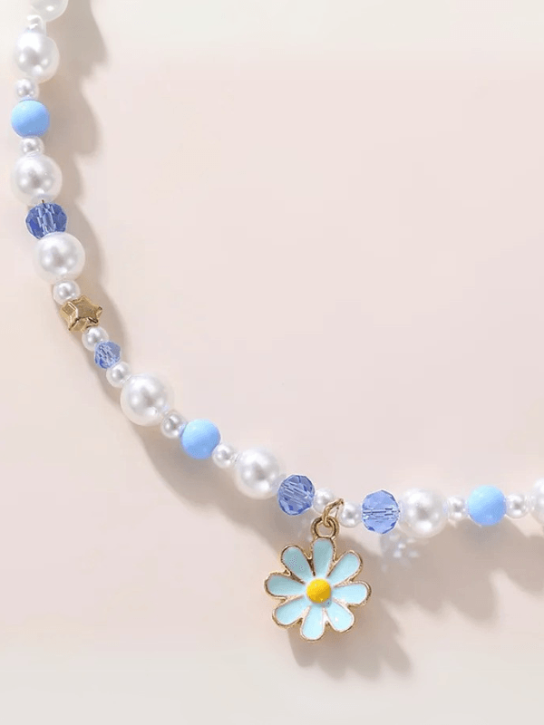 Pearl Flower Dreamy Necklace - Fluid