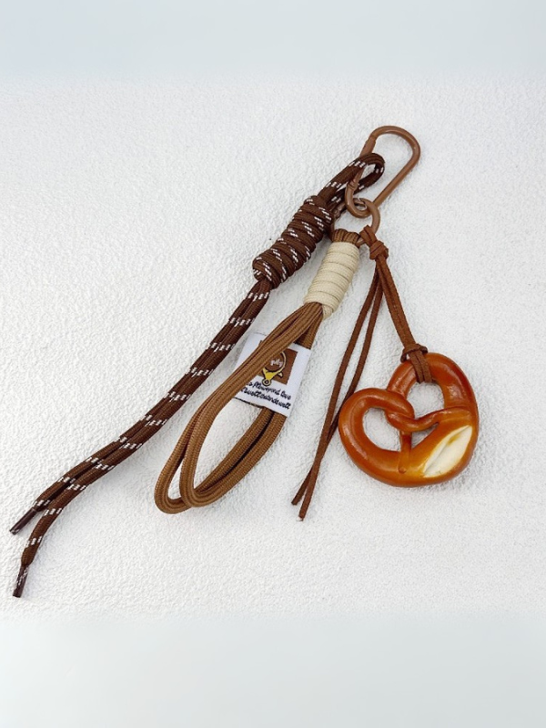 Pretzel Mood Bag Charm