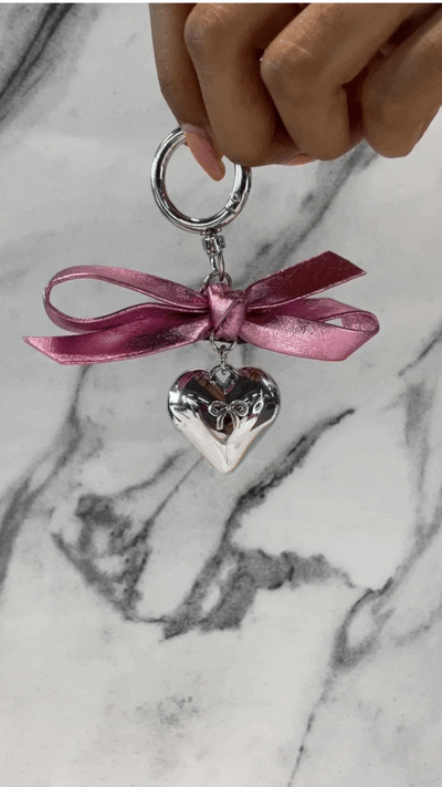 Scarlet Heart Bag Charm