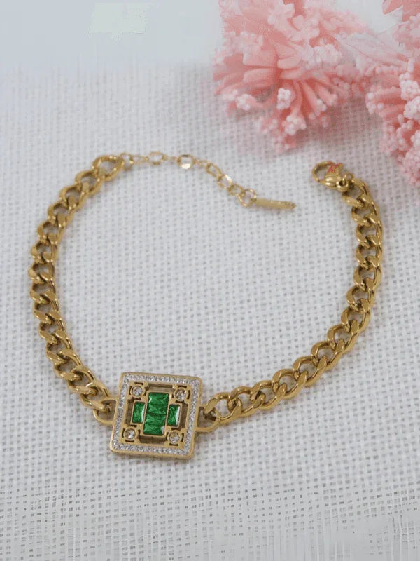 Chunky Cuban Chain Bracelet - Fluid