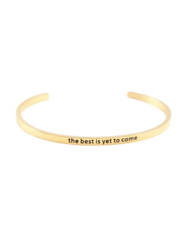 Best Days Ahead Cuff Bracelet - Fluid