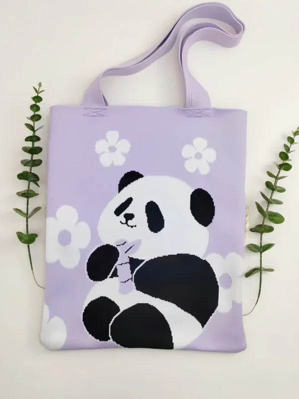 Panda State Of Mind Unisex Tote Bag