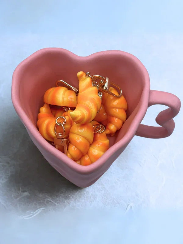 Croissant Bag Charm