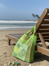 Neon Rush Mesh Tote