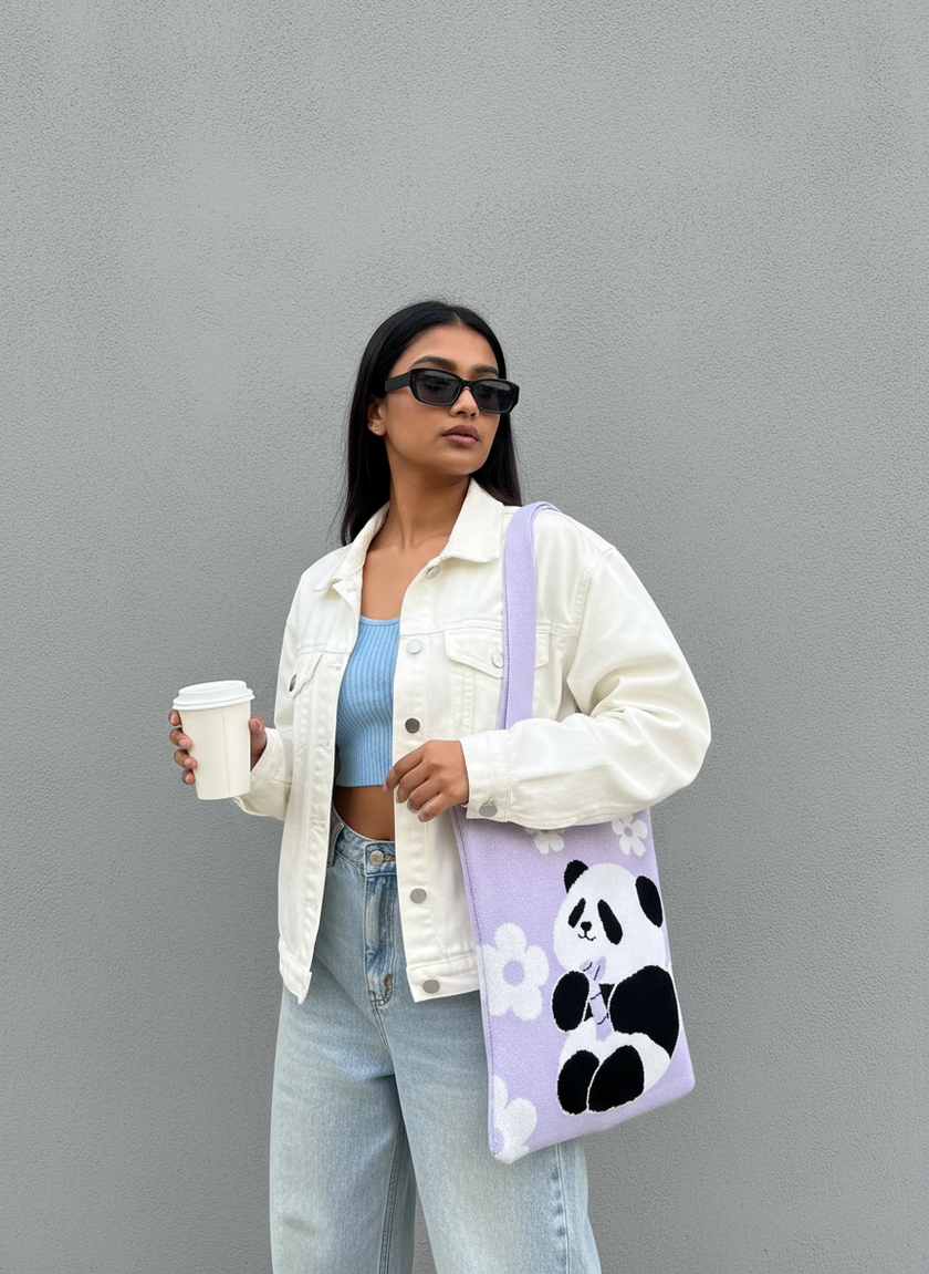 Panda State Of Mind Unisex Tote Bag